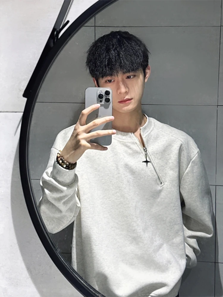 Floral ey Side Zip Hoodie Men's Sli High-End Feeling Cold Series CleanFit Jaet Inner Wear Base irt
Floral ey Side Zip Hoodie Men's Sli High-End Feeling Cold Series CleanFit Jaet Inner Wear Base irt
