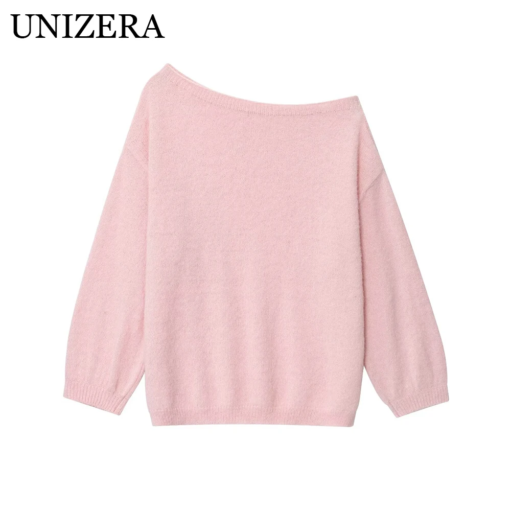 European and American style autumn new women's clothing, gentle style, soft and sticky knit sweater, relaxed, loose and lazy
European and American style autumn new women's clothing, gentle style, soft and sticky knit sweater, relaxed, loose and lazy