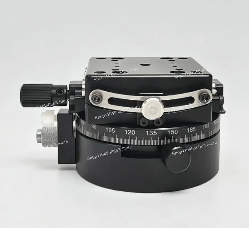 Manual Two Dimensional Combined Stage: Radian Tilt & 360° Rotary Stage, Precision Optical Alignment Platform
Manual Two Dimensional Combined Stage: Radian Tilt & 360° Rotary Stage, Precision Optical Alignment Platform