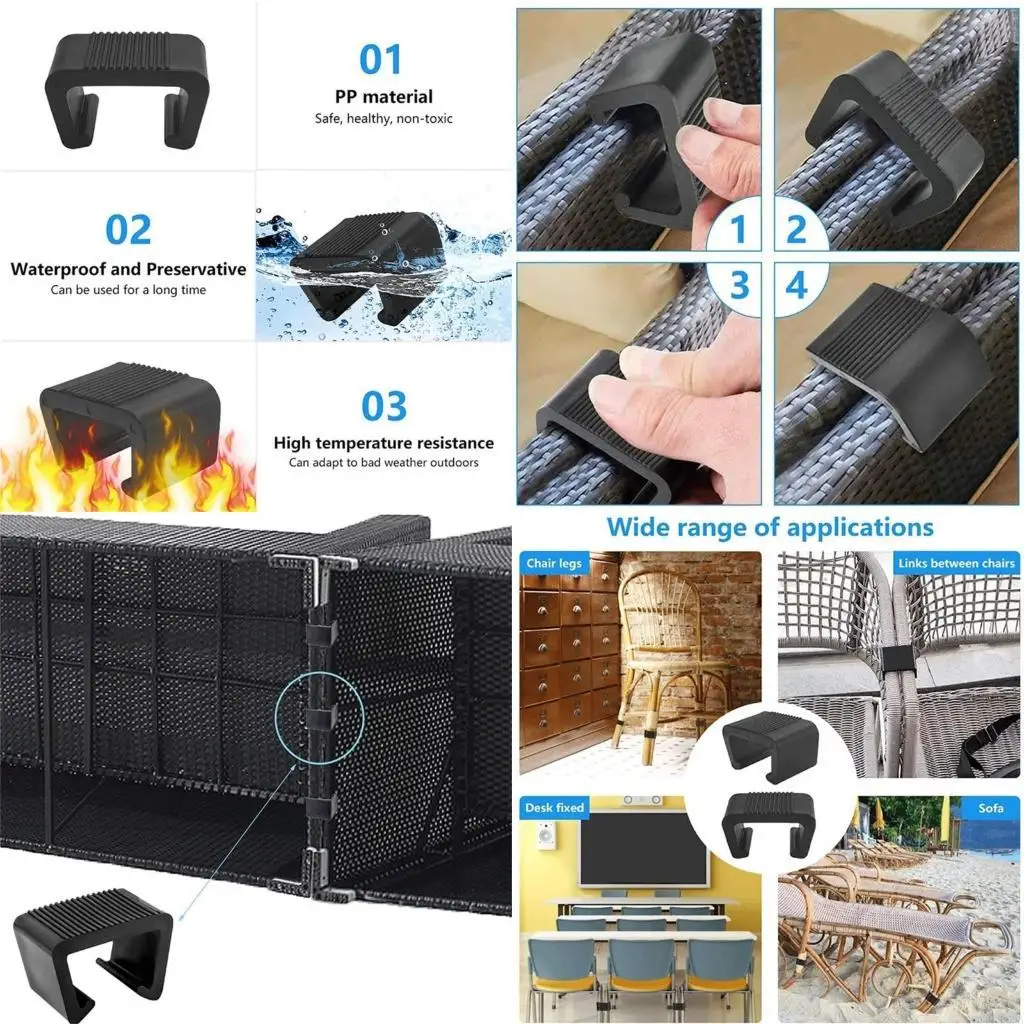 The Sectional or Module Rattan Furniture Clamps Wicker Chair Fasteners
The Sectional or Module Rattan Furniture Clamps Wicker Chair Fasteners