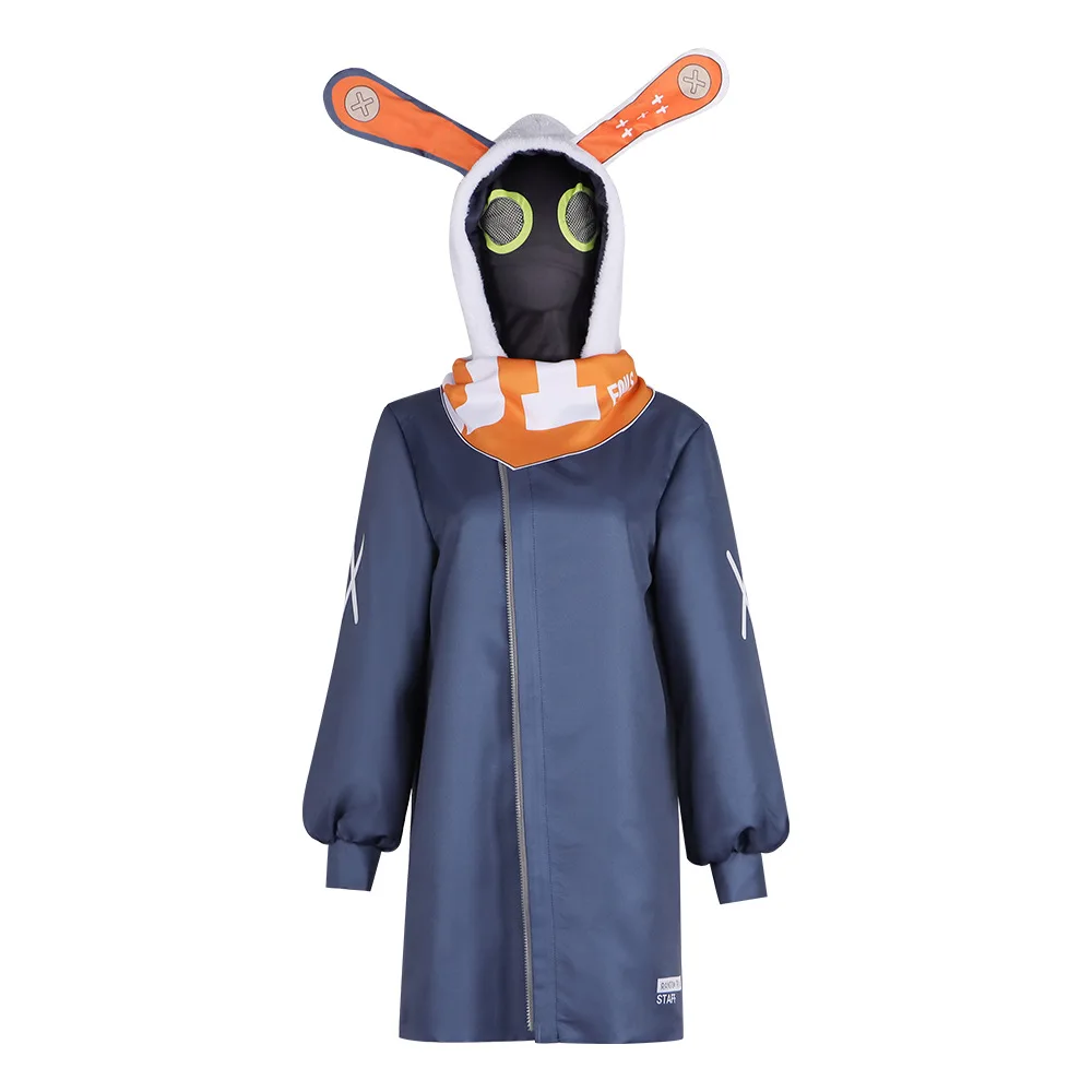 Game Zenless Zone Zero Bangboo Eous Cosplay Costume Hoodie Mask Scarf Women Men Halloween Carnival Party Role Play Outfit Suit
Game Zenless Zone Zero Bangboo Eous Cosplay Costume Hoodie Mask Scarf Women Men Halloween Carnival Party Role Play Outfit Suit