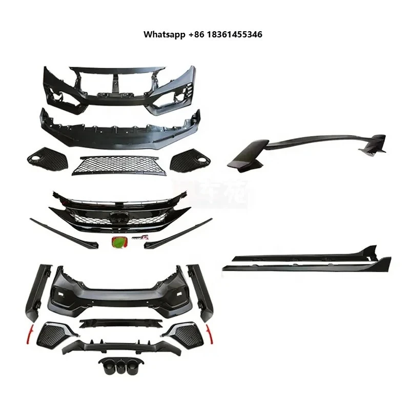 For 2016-2020 Change TYPER Style Front Bumper Rear Bumper Side Skirt Front Lip Grill Exhaust PP Material Car Bodykit
For 2016-2020 Change TYPER Style Front Bumper Rear Bumper Side Skirt Front Lip Grill Exhaust PP Material Car Bodykit