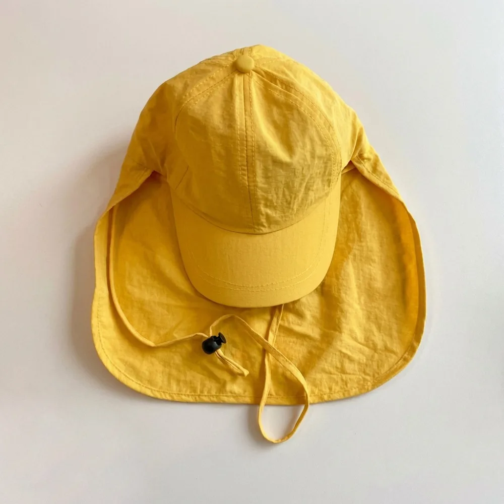 Quick Drying Baby Summer Sun Hat Adjustable with Shawl Kids Baseball Cap Solid Color Neck Protection Cover Beach Hat
Quick Drying Baby Summer Sun Hat Adjustable with Shawl Kids Baseball Cap Solid Color Neck Protection Cover Beach Hat