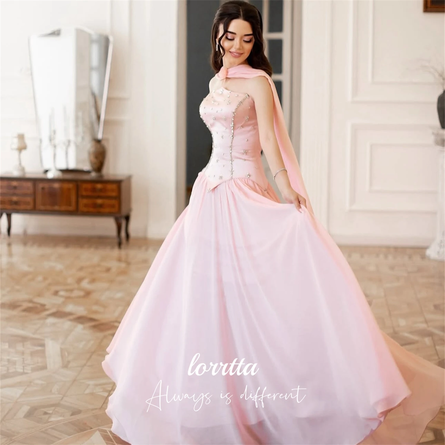 Lorrtta Customized Party Dress Sharon Happy Evening Dresses 2025 Woman Special Occasion Dress Glitter Decoration Elegant Gowns
Lorrtta Customized Party Dress Sharon Happy Evening Dresses 2025 Woman Special Occasion Dress Glitter Decoration Elegant Gowns