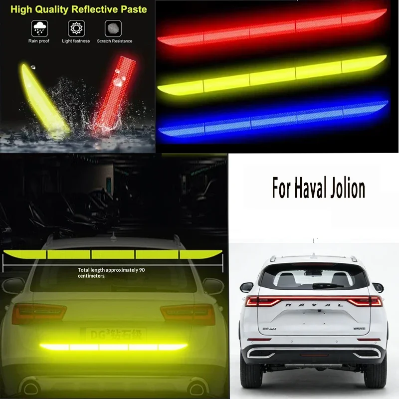For Haval Jolion 1pcs Reflective Warning Safety Tape-Car Trunk Anti-Collision
For Haval Jolion 1pcs Reflective Warning Safety Tape-Car Trunk Anti-Collision