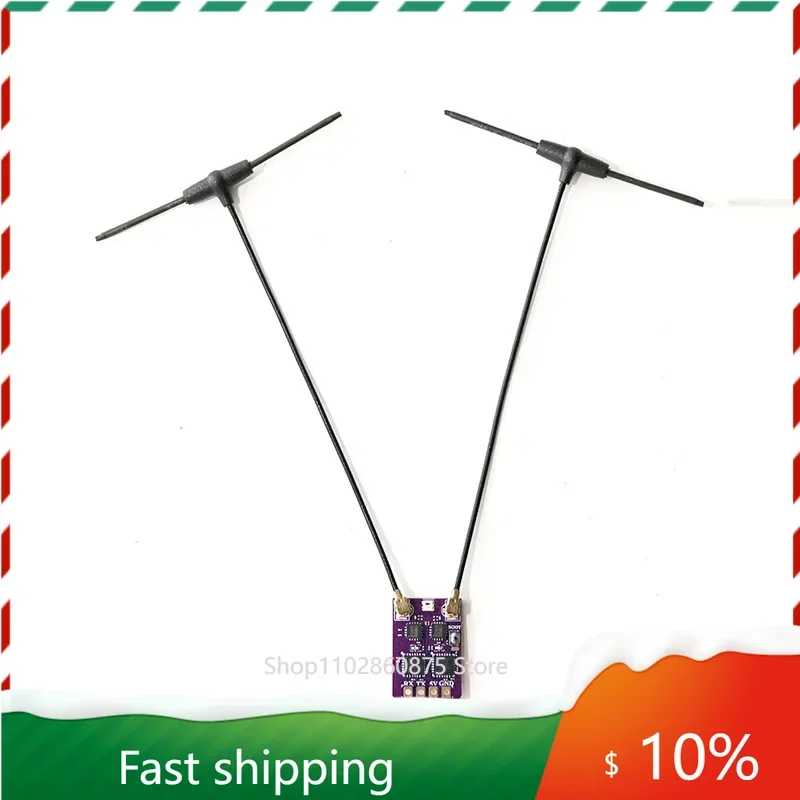 30PCS ELRS 2.4G Diversity Receiver Dual Antenna RX Built-in TCXO for FPV Freestyle RC Racing Long Range Drone Accessories
30PCS ELRS 2.4G Diversity Receiver Dual Antenna RX Built-in TCXO for FPV Freestyle RC Racing Long Range Drone Accessories