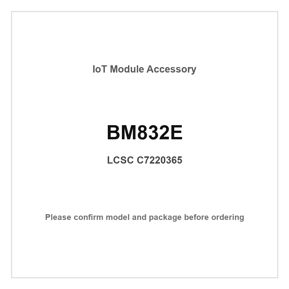 2pcs BM832E SMD-47P OTA Bluetooth Wireless IoT Module
2pcs BM832E SMD-47P OTA Bluetooth Wireless IoT Module