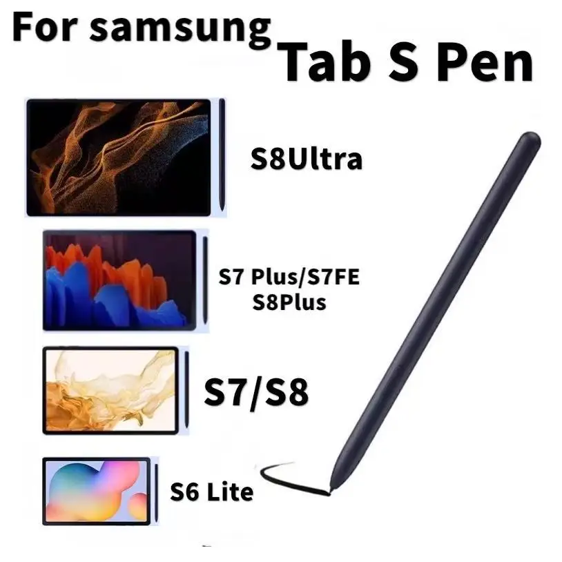 For Samsung Tablet Stylus S Pen Tab S8 S8+ S8 Ultra S7 FE S7+ S6 Lite S9 S9FE S9 UltraS10 S10+Electromagnetic Pen
For Samsung Tablet Stylus S Pen Tab S8 S8+ S8 Ultra S7 FE S7+ S6 Lite S9 S9FE S9 UltraS10 S10+Electromagnetic Pen