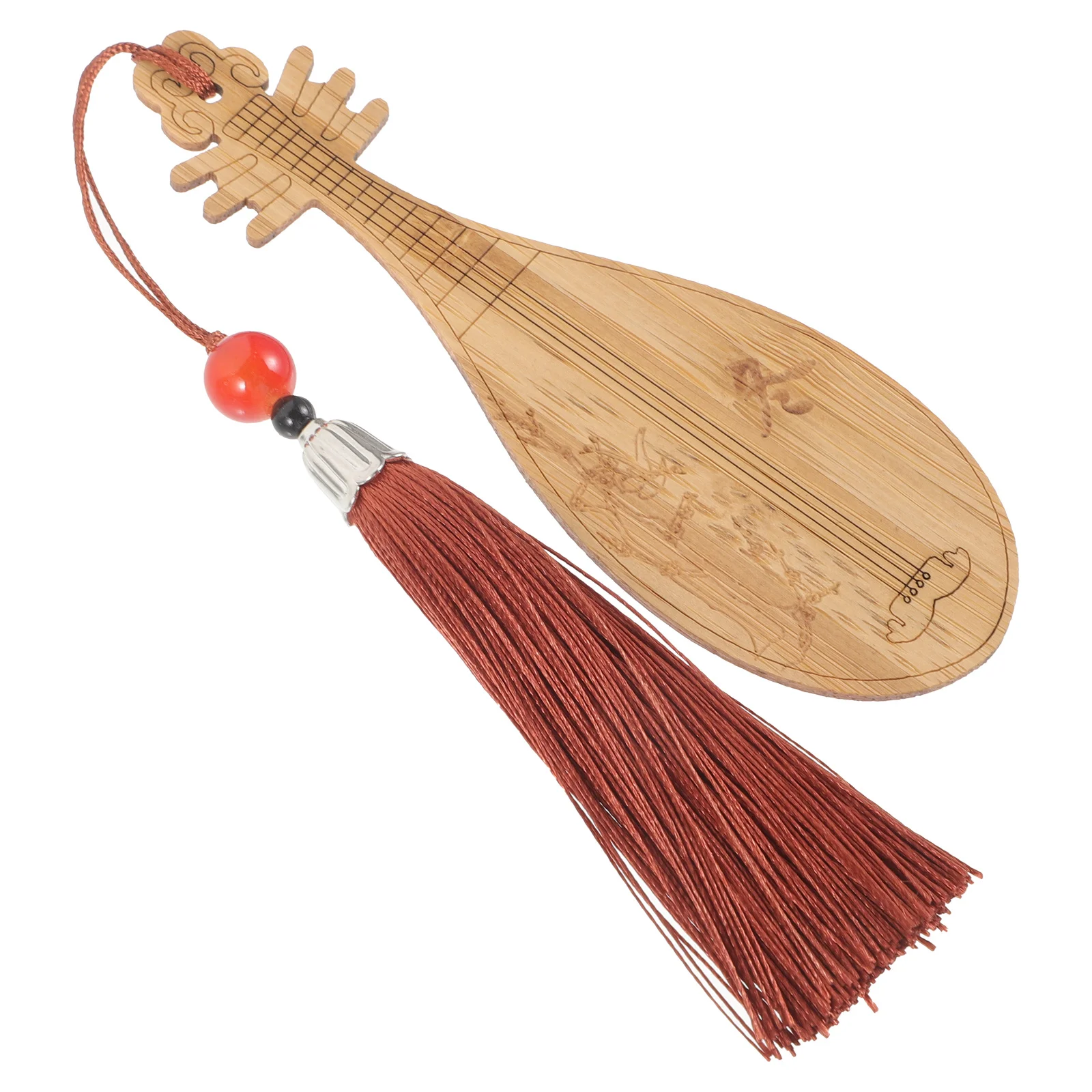 Wooden Pipa Bookmarks Musical Instrument Page Marker Creative Unique Book Decoration Gift for Readers Teachers
Wooden Pipa Bookmarks Musical Instrument Page Marker Creative Unique Book Decoration Gift for Readers Teachers
