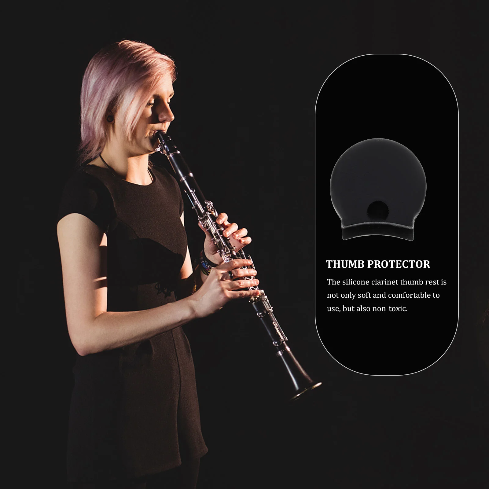 10Pcs Clarinet Rest Cushion Silicone Support Comfortable Pad Music Instrument Accessories Comfortable Finger Rest Parts
10Pcs Clarinet Rest Cushion Silicone Support Comfortable Pad Music Instrument Accessories Comfortable Finger Rest Parts