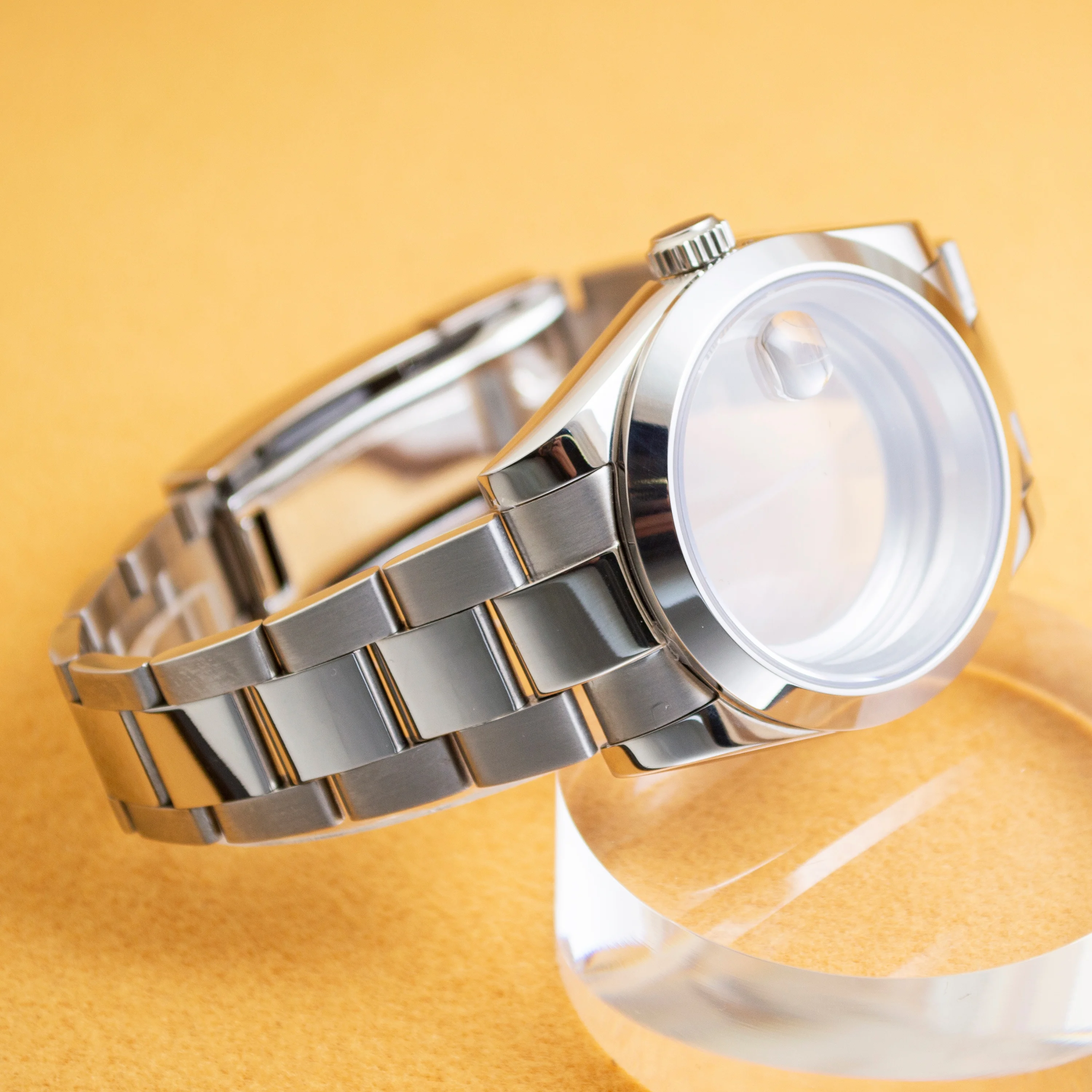 Stainless Steel NH35 Case Strap For Datejust Watch Strap Sapphire Glass 10ATM Waterproof fit NH35 NH36 8215 Movement
Stainless Steel NH35 Case Strap For Datejust Watch Strap Sapphire Glass 10ATM Waterproof fit NH35 NH36 8215 Movement