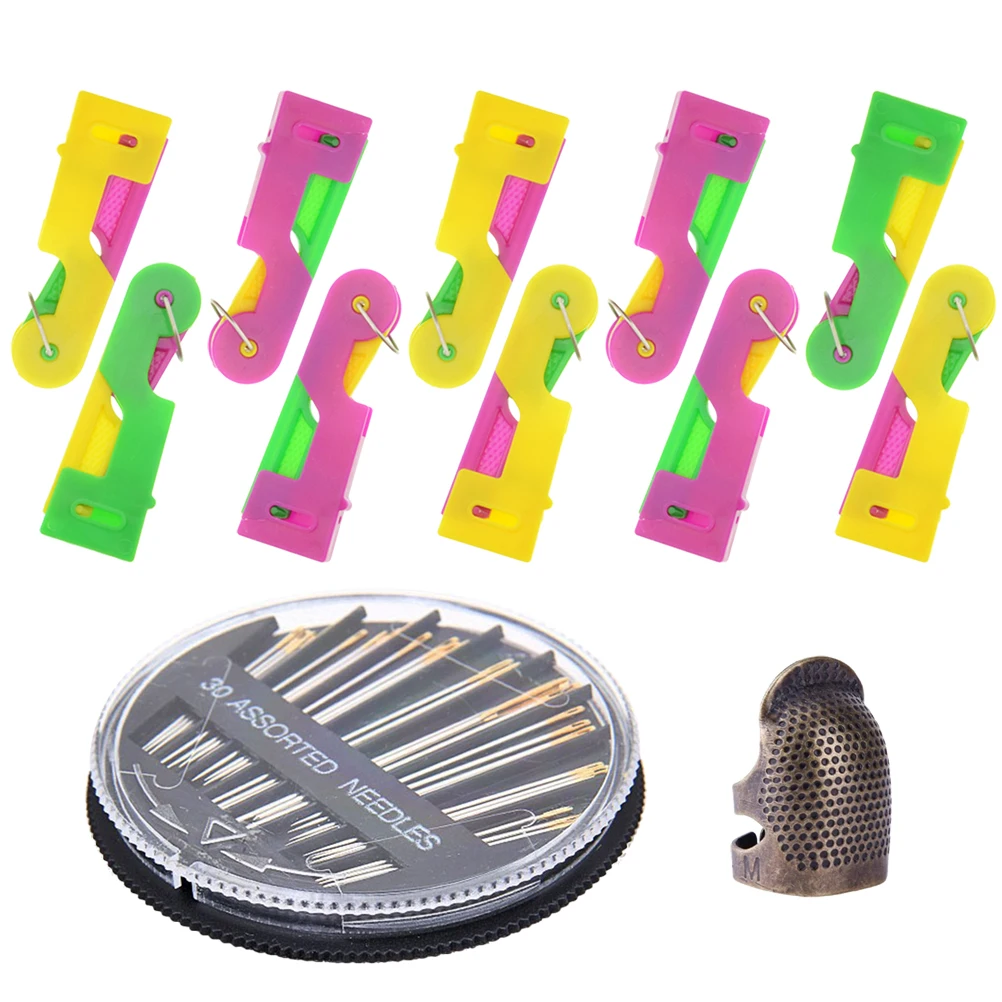 Automatic Threading Device for Sewing Needles Tool Inserter Big Eyes Threader Stitch Durable Easy Hand Machine Projects Needle
Automatic Threading Device for Sewing Needles Tool Inserter Big Eyes Threader Stitch Durable Easy Hand Machine Projects Needle