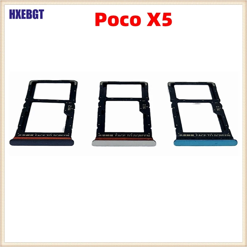 Sim Card Tray For Xiaomi Poco X5 22111317PG Sim SD Memory Card Holder Sim Card Slot Holder Replacement Parts
Sim Card Tray For Xiaomi Poco X5 22111317PG Sim SD Memory Card Holder Sim Card Slot Holder Replacement Parts