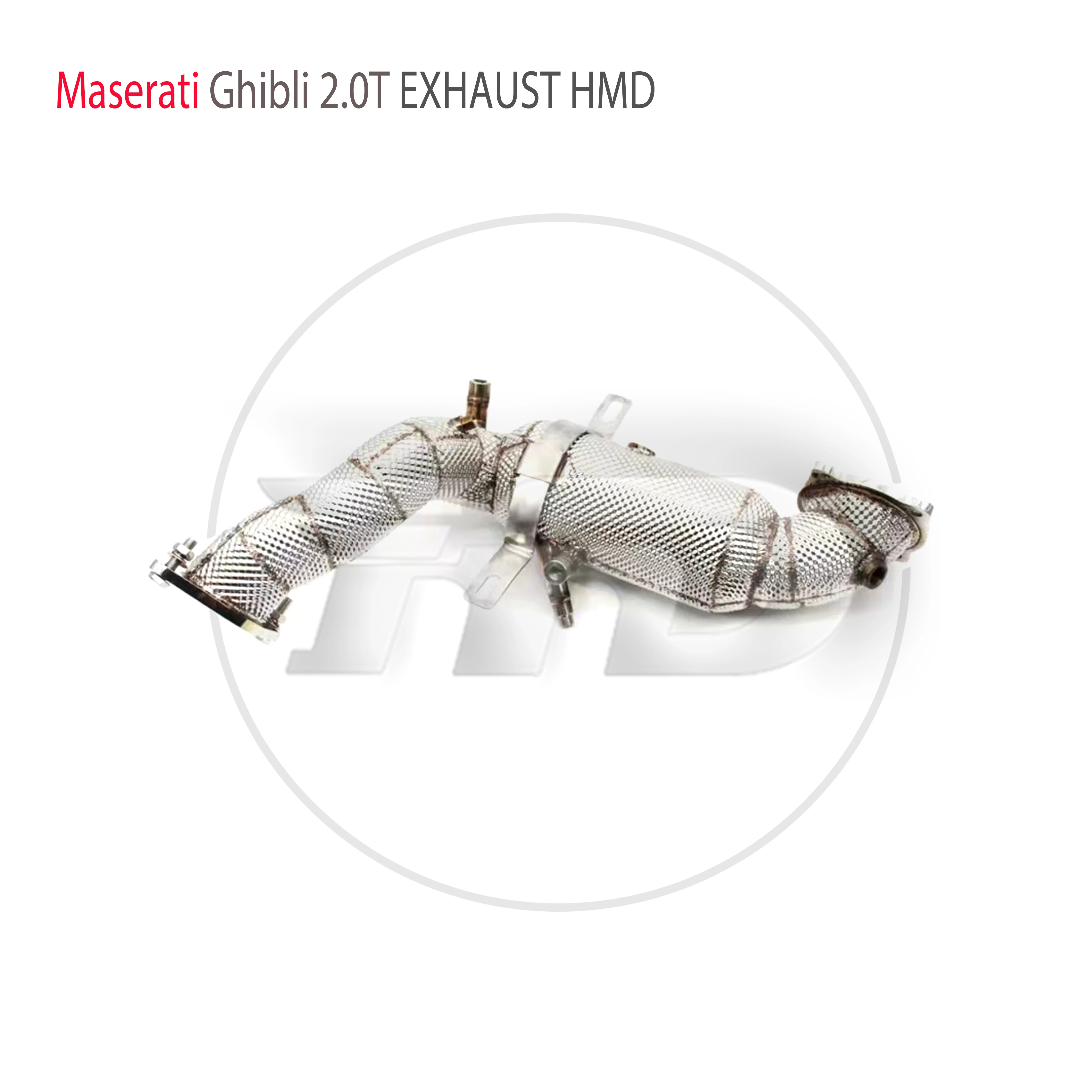  High Quality Downpipe For Maserati Ghibli 2.0T Stainless Steel Exhaust System Heat Shield High Flow Performance Racing Pipe
High Quality Downpipe For Maserati Ghibli 2.0T Stainless Steel Exhaust System Heat Shield High Flow Performance Racing Pipe