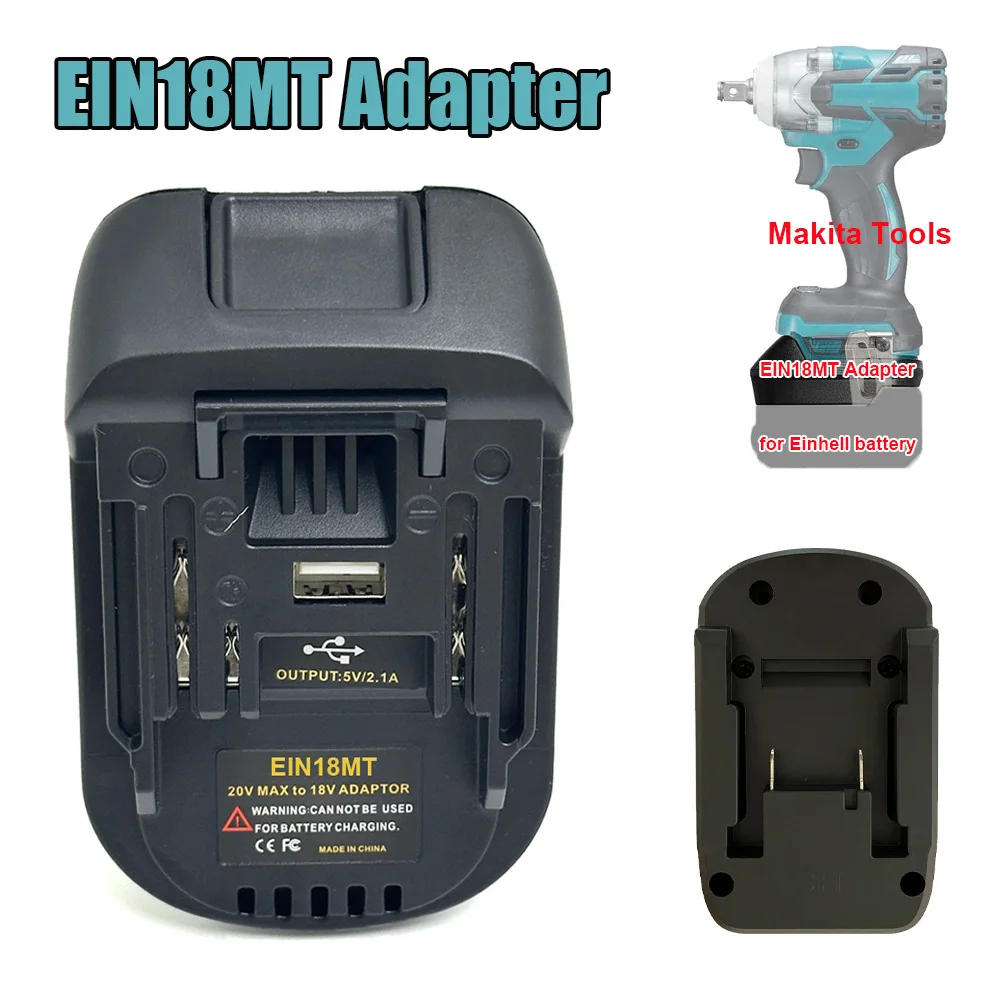 НОВЫЙ адаптер аккумулятора для преобразователя литий-ионной батареи Einhell 18 В в электроинструменты с литиевой батареей Makita 18 В для инструмента Makita 18 В
НОВЫЙ адаптер аккумулятора для преобразователя литий-ионной батареи Einhell 18 В в электроинструменты с литиевой батареей Makita 18 В для инструмента Makita 18 В