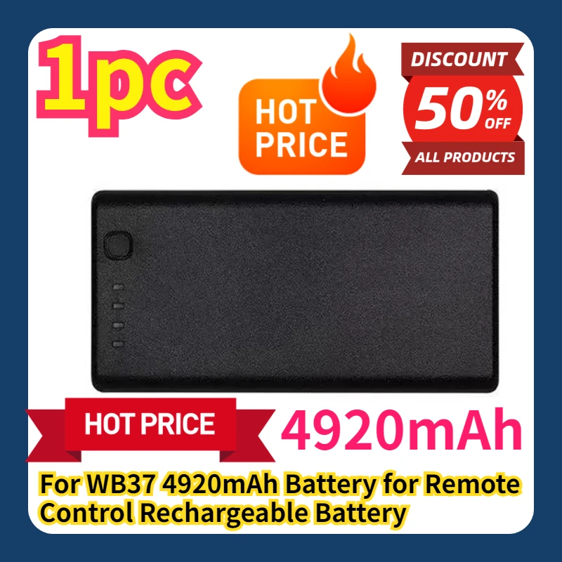 Аккумулятор WB37 4920 мАч для пульта дистанционного управления, перезаряжаемый
Аккумулятор WB37 4920 мАч для пульта дистанционного управления, перезаряжаемый