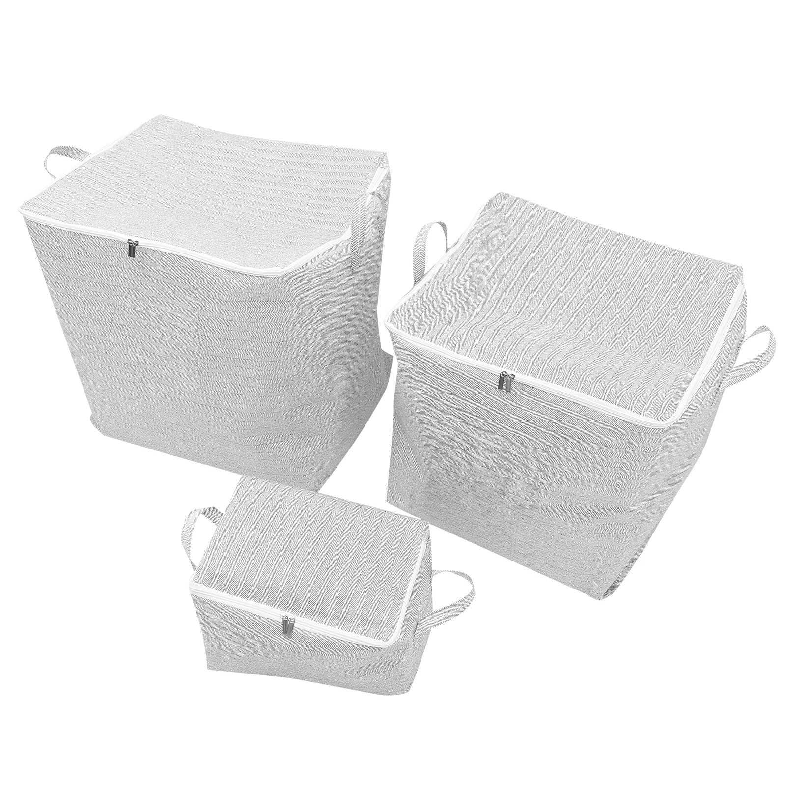 3 Pcs Folding Storage Box Organizer for Bedroom Clothes Hanger Holder Non-woven Fabric Sundries Container
3 Pcs Folding Storage Box Organizer for Bedroom Clothes Hanger Holder Non-woven Fabric Sundries Container