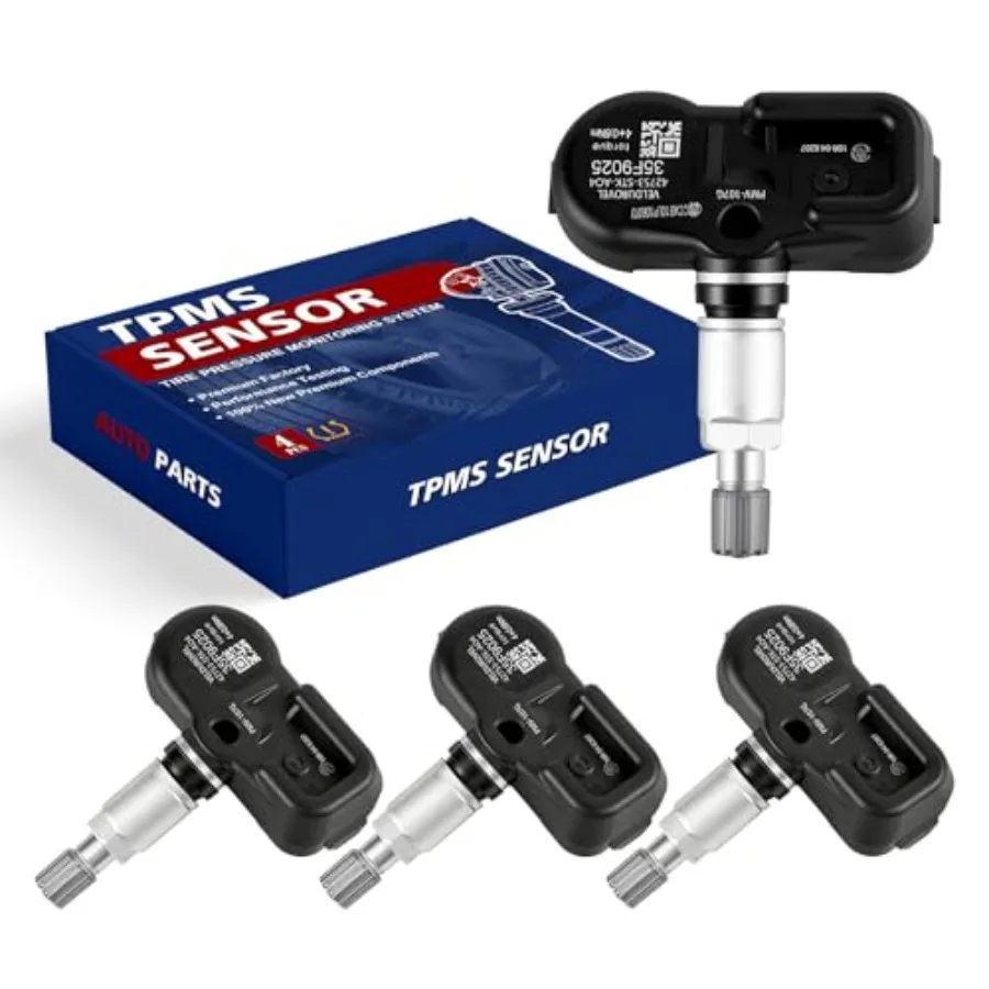 Pre-Programmed Tire Pressure Monitoring Sensor 315MHz TPMS Sensor Compatible with Acura 2007-2013 MDX 2007-2012 RDX 2007-2014 T
Pre-Programmed Tire Pressure Monitoring Sensor 315MHz TPMS Sensor Compatible with Acura 2007-2013 MDX 2007-2012 RDX 2007-2014 T