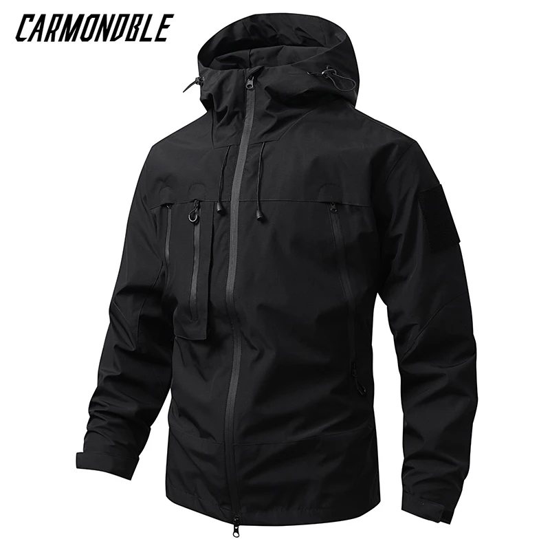 CARMONDBLE New Men's Hiking Jacket Outdoor Sports Waterproof Windproof Camping Fishing Clothing Casual Trekking Travel Outerwear
CARMONDBLE New Men's Hiking Jacket Outdoor Sports Waterproof Windproof Camping Fishing Clothing Casual Trekking Travel Outerwear