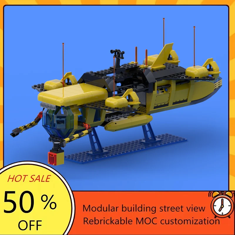 Набор для сборки модульной подводной лодки MOC из 312 деталей по мотивам популярного фильма «Звездные войны», технологичный подарок, праздничный конструктор для детей
Набор для сборки модульной подводной лодки MOC из 312 деталей по мотивам популярного фильма «Звездные войны», технологичный подарок, праздничный конструктор для детей
