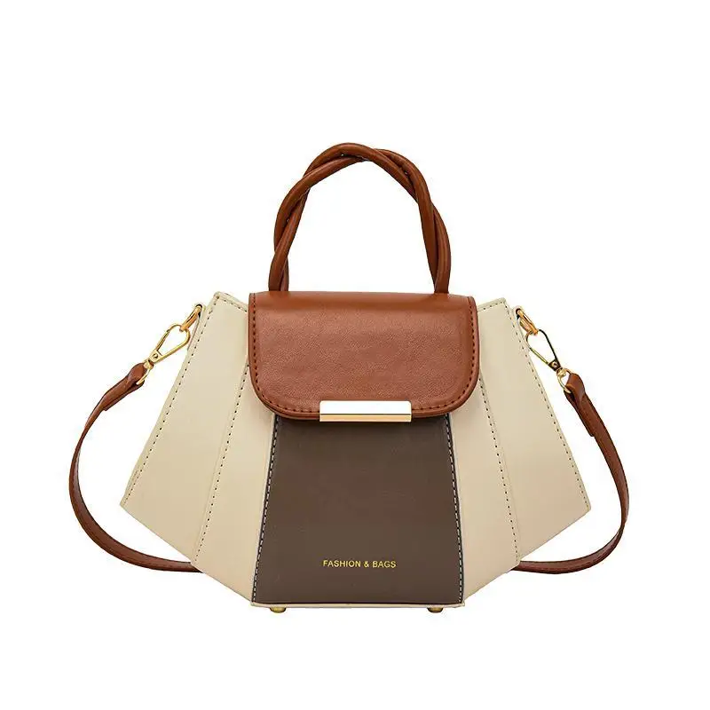 Popular Contrasting Color Portable Small Bag Women' Autumn Niche Design Versatile Small Square Bag High-end Texture Shoulder Bag
Popular Contrasting Color Portable Small Bag Women' Autumn Niche Design Versatile Small Square Bag High-end Texture Shoulder Bag