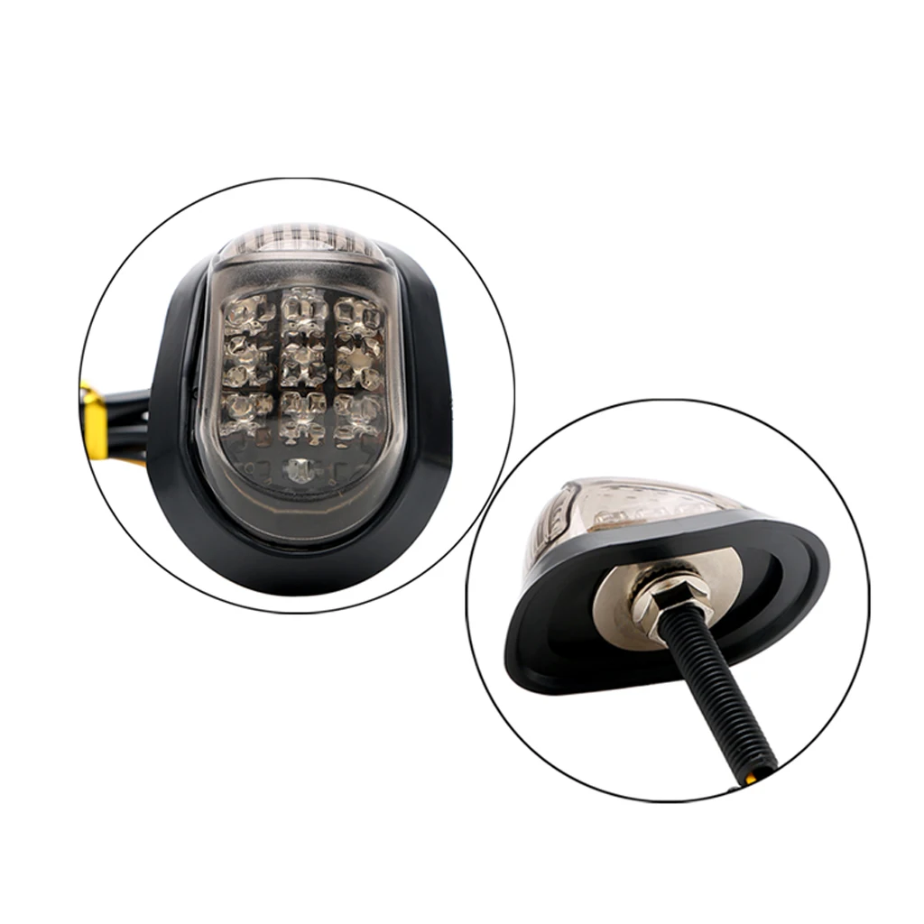 Motorcycle LED Turn Signal Lamp Amber Waterproof Rear Brake Light for Harley Honda Yamaha Suzuki
Motorcycle LED Turn Signal Lamp Amber Waterproof Rear Brake Light for Harley Honda Yamaha Suzuki