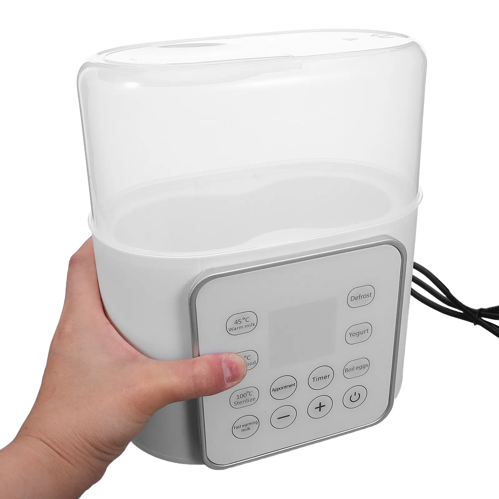 Constant Temperature Milk Warmer Electric Double Bottle Capacity for Breastmilk and Formula Eu Plug Bottle Warmer No Water
Constant Temperature Milk Warmer Electric Double Bottle Capacity for Breastmilk and Formula Eu Plug Bottle Warmer No Water