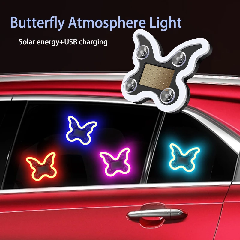Solar Power Car LED Ambient Light Window Neon Light USB Rechargeable Atmosphere Breathing Lamp Car Decoration Accessories
Solar Power Car LED Ambient Light Window Neon Light USB Rechargeable Atmosphere Breathing Lamp Car Decoration Accessories