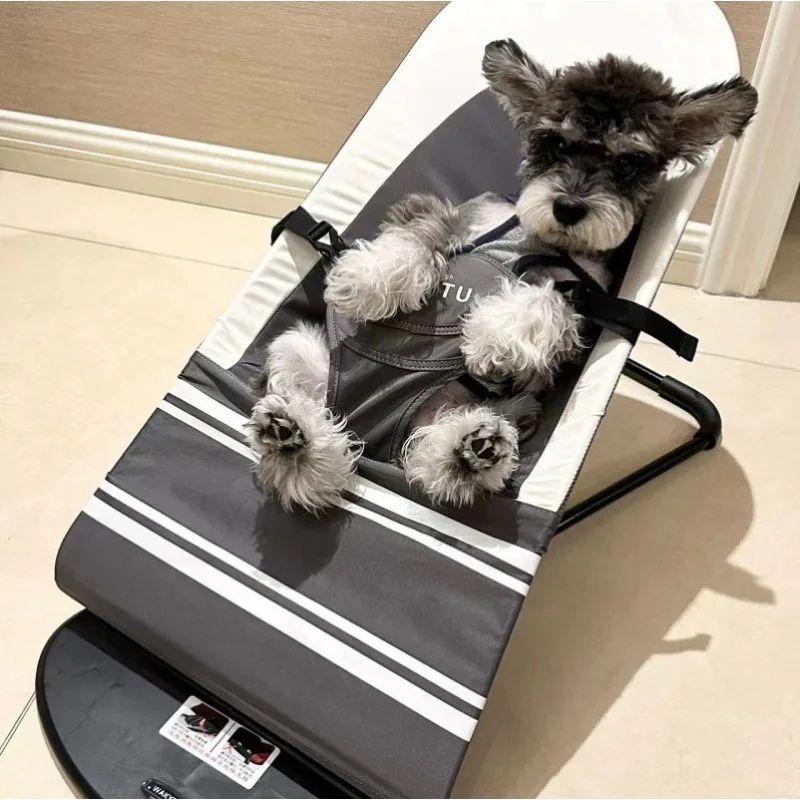 Dog rocking chair, dog nest, pet lying chair, Schnauzer Teddy small spring, summer sleeping, off ground marching bed
Dog rocking chair, dog nest, pet lying chair, Schnauzer Teddy small spring, summer sleeping, off ground marching bed