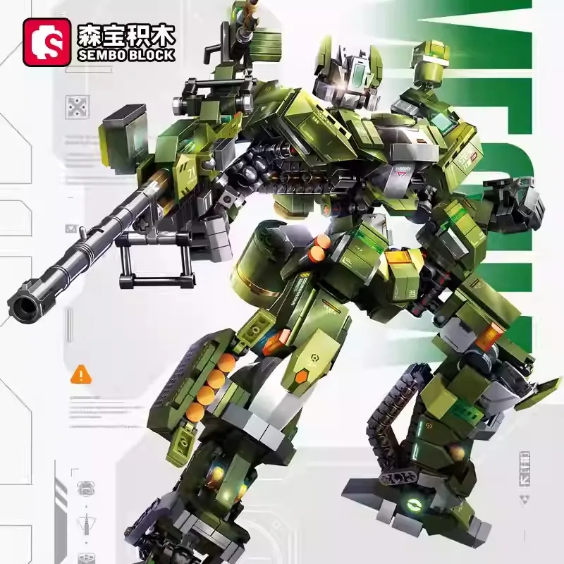SEMBO BLOCK Strong Country Prestige 99A Battlefield Glory Tank Mech Model Educational Assembling Brick Toy Gift for Boys
SEMBO BLOCK Strong Country Prestige 99A Battlefield Glory Tank Mech Model Educational Assembling Brick Toy Gift for Boys