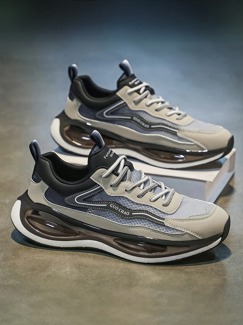 Men's Summer Anti-Slip Breathable Lightweight Casual Sports Shoes Thick Bottom Cushion Shock Absorption Running Shoes
Men's Summer Anti-Slip Breathable Lightweight Casual Sports Shoes Thick Bottom Cushion Shock Absorption Running Shoes