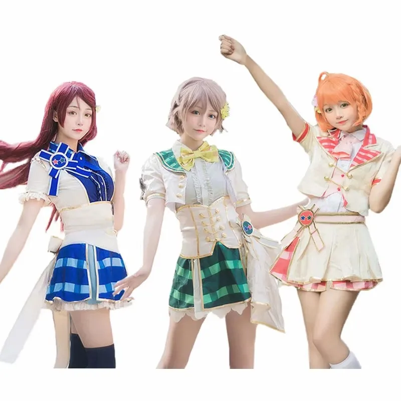 Love Live SIF All Stars School Idol Festival Униформа Косплей Костюм по индивидуальному заказу
Love Live SIF All Stars School Idol Festival Униформа Косплей Костюм по индивидуальному заказу