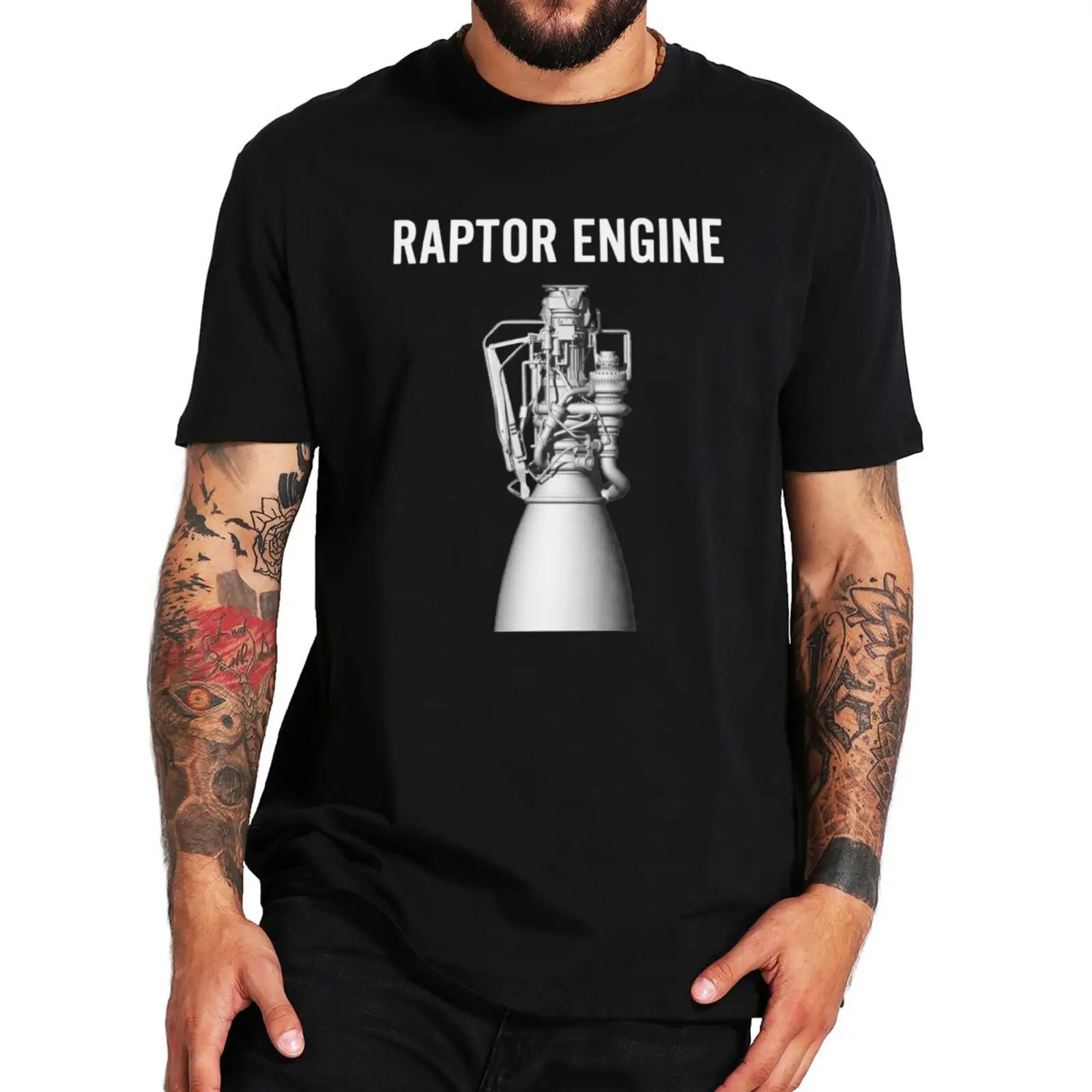 Raptor Engine T Shirt For Space Explorer And Rocket Lovers Scientist Gift Tops 100% Cotton Soft Unisex T-shirts EU Size
Raptor Engine T Shirt For Space Explorer And Rocket Lovers Scientist Gift Tops 100% Cotton Soft Unisex T-shirts EU Size