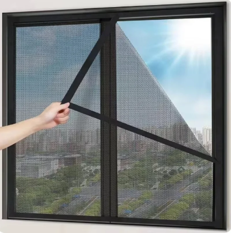 Black Net Self-adhesive Window Mosquito Anti-mosquito Window Screens Mesh Anti Insect Air Tulle Invisible Mosquitoes And Flies
Black Net Self-adhesive Window Mosquito Anti-mosquito Window Screens Mesh Anti Insect Air Tulle Invisible Mosquitoes And Flies