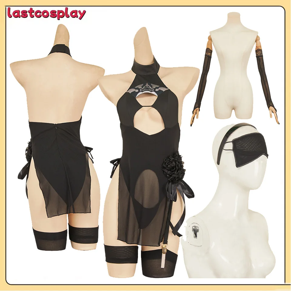 YoRHa 2B Косплей Купальник Костюм Игра NieR: Автоматическая ролевая игра Сексуальные бикини Купальники Комбинезон Повязка на голову Маскировочная одежда на Хэллоуин
YoRHa 2B Косплей Купальник Костюм Игра NieR: Автоматическая ролевая игра Сексуальные бикини Купальники Комбинезон Повязка на голову Маскировочная одежда на Хэллоуин