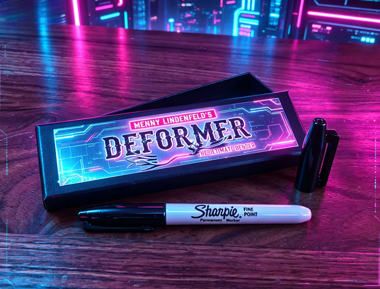 Deformer by Menny Lindenfeld (Gimmick pen and Online Instruct) Mentalism Magic Tricks Comedy Coin Bending Illusion Magic Props
Deformer by Menny Lindenfeld (Gimmick pen and Online Instruct) Mentalism Magic Tricks Comedy Coin Bending Illusion Magic Props