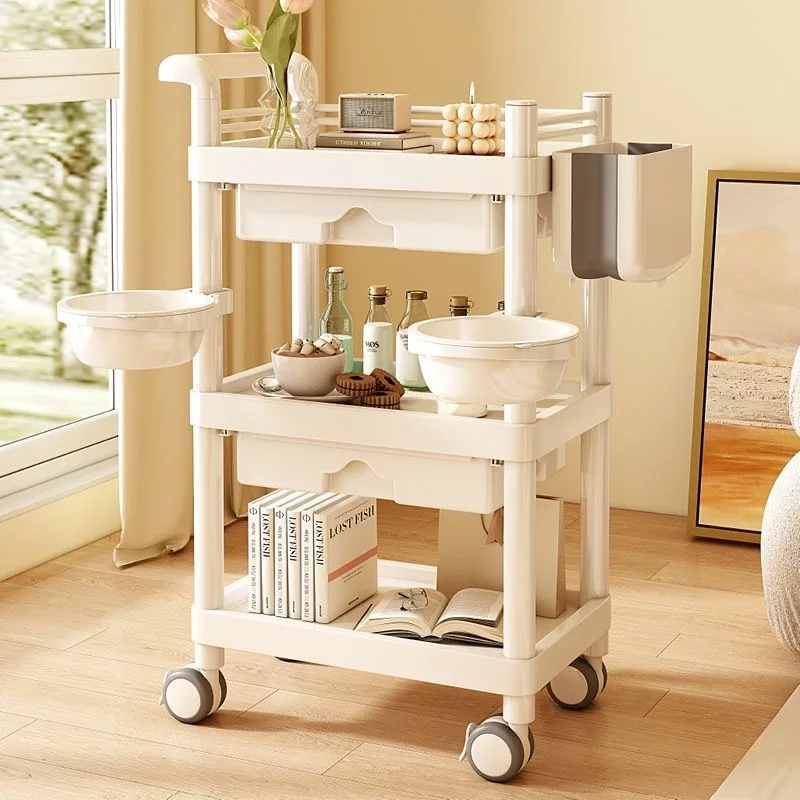 Professional Beauty Salon Trolley, Mobile Skincare Tool Cart, High-End Rolling Cupping Rack, Multi-Functional Equipment Stand
Professional Beauty Salon Trolley, Mobile Skincare Tool Cart, High-End Rolling Cupping Rack, Multi-Functional Equipment Stand
