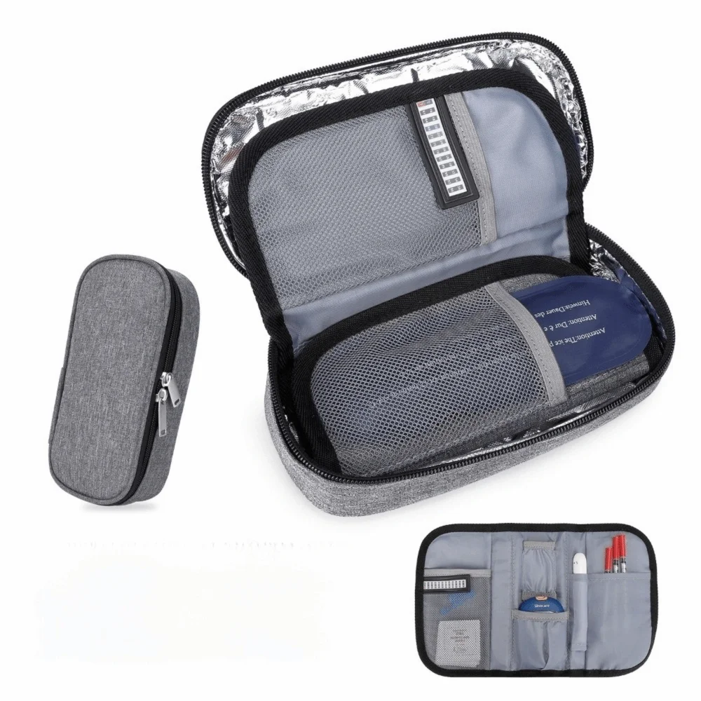 Waterproof Insulin Cooling Bag Refrigerated Thermal Insulated Liner Insulin Cooler Travel Case Wear-resistant Shockproof
Waterproof Insulin Cooling Bag Refrigerated Thermal Insulated Liner Insulin Cooler Travel Case Wear-resistant Shockproof