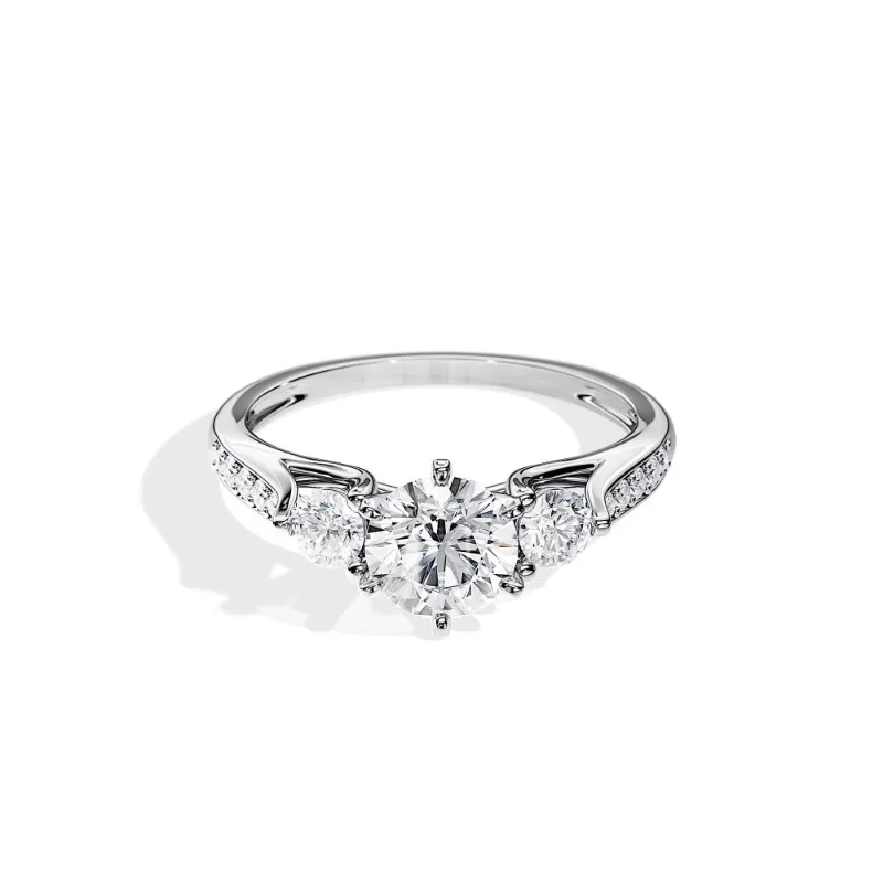 14K Gold Lab Grown Diamond Ring Engagement Bridal Ring White Gold Diamond Wedding Ring
14K Gold Lab Grown Diamond Ring Engagement Bridal Ring White Gold Diamond Wedding Ring