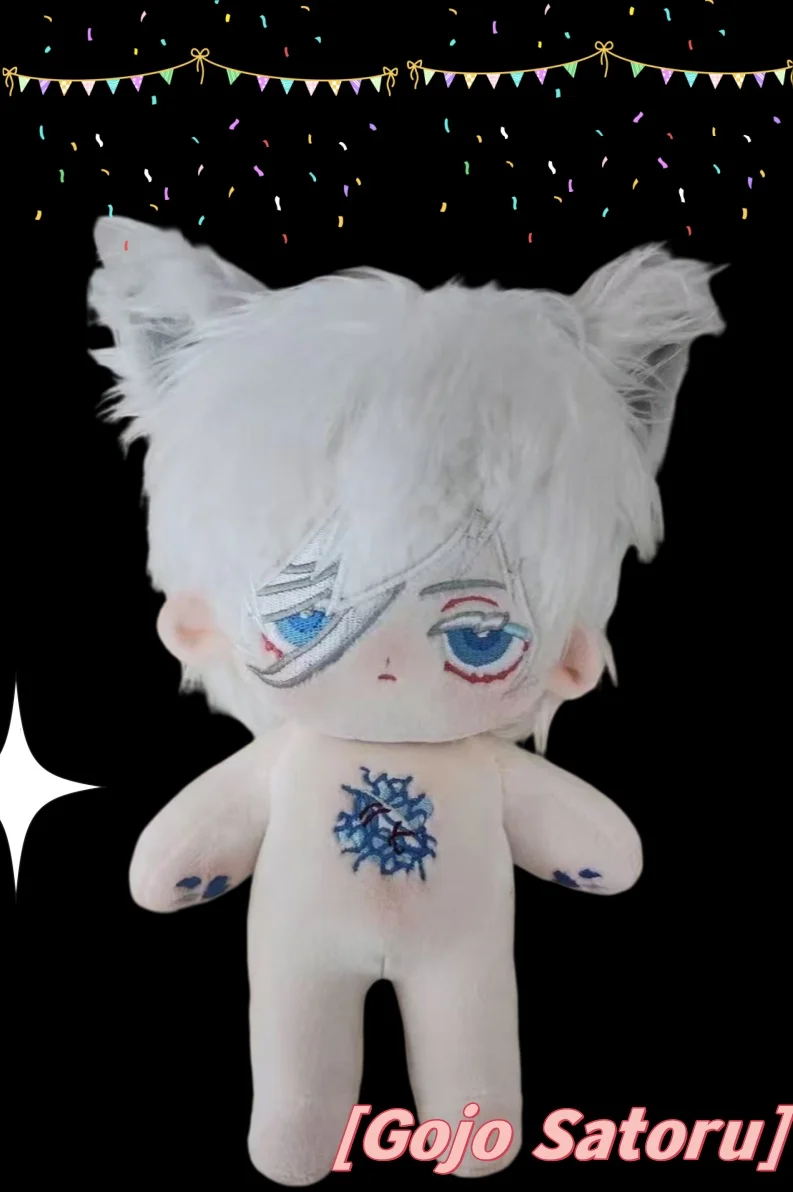 Stuffed 20cm Anime Jujutsu Kaisen Gojo Satoru Cosplay Plush Cotton Doll Toys for Kids With Skeleton Baby Change Clothes Gift
Stuffed 20cm Anime Jujutsu Kaisen Gojo Satoru Cosplay Plush Cotton Doll Toys for Kids With Skeleton Baby Change Clothes Gift