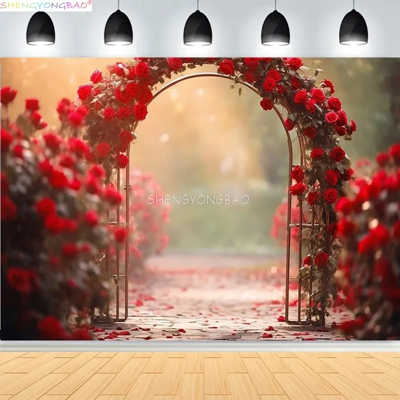 Valentine's Day Wedding Bridal Shower Photography Backdrops Sweet Festive Spirit Vines Red Pink Roses Party Background PO-11
Valentine's Day Wedding Bridal Shower Photography Backdrops Sweet Festive Spirit Vines Red Pink Roses Party Background PO-11