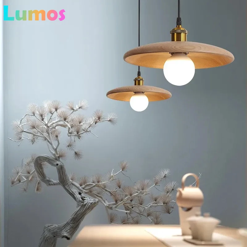 Japan Style Wood Pendant Light Retro LED Hanging Lamp Chandeliers Indoor Lighting Room Decor For Living Room Bedroom Kitchens
Japan Style Wood Pendant Light Retro LED Hanging Lamp Chandeliers Indoor Lighting Room Decor For Living Room Bedroom Kitchens