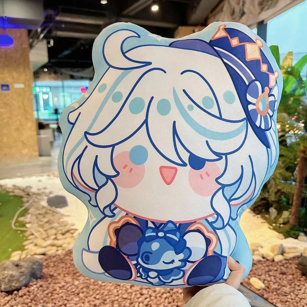 Genshin Impact Furina God Magic Cosplay Ambitus Cute Stuffed double Pillow Doll headrest shaped Anime Gifts
Genshin Impact Furina God Magic Cosplay Ambitus Cute Stuffed double Pillow Doll headrest shaped Anime Gifts