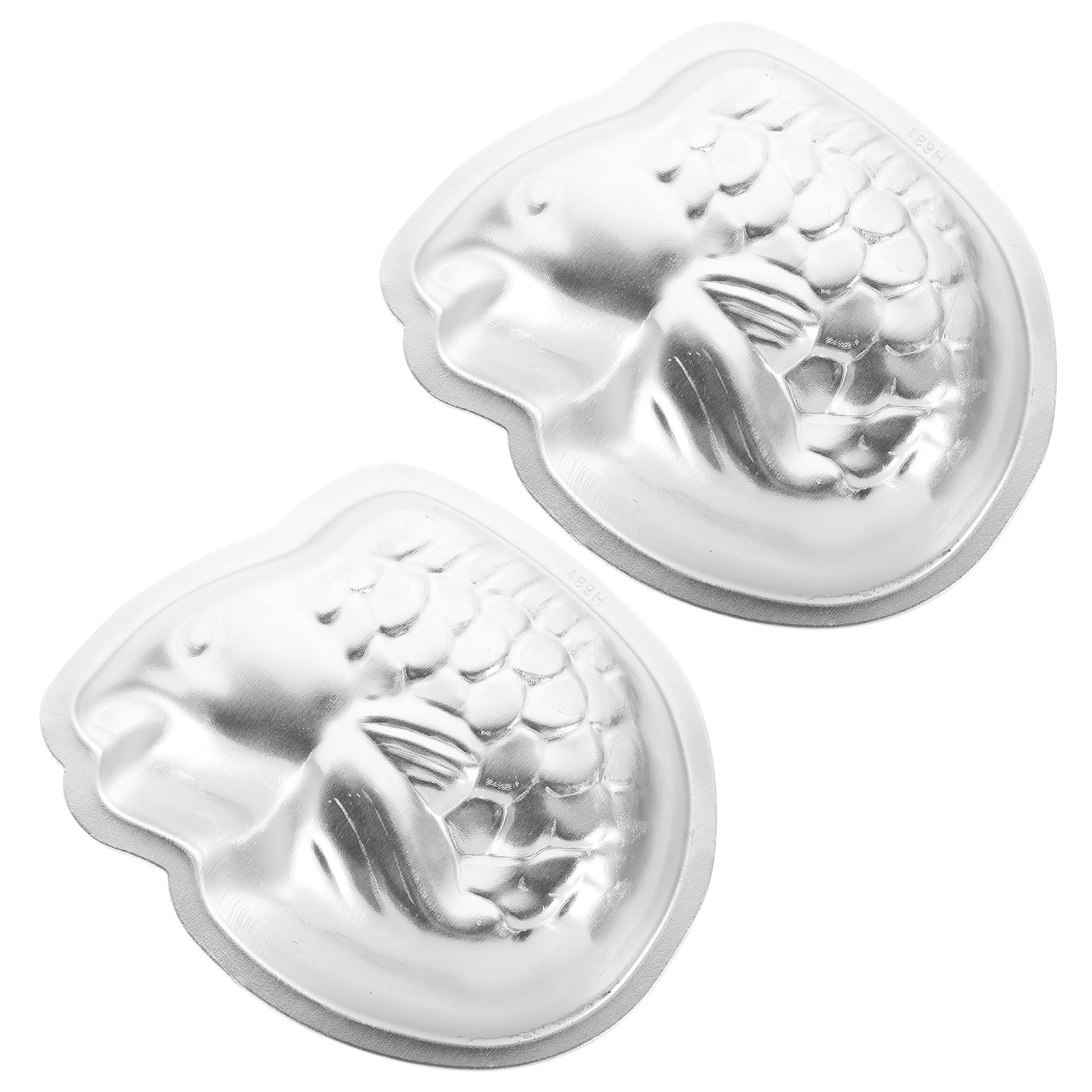 2Pcs Fish Shape Rice Cake Mold High Temp Food Grade Kitchen Baking Tool Jelly DIY Pan Steamed Silver Heat Resistant Easy Clean
2Pcs Fish Shape Rice Cake Mold High Temp Food Grade Kitchen Baking Tool Jelly DIY Pan Steamed Silver Heat Resistant Easy Clean