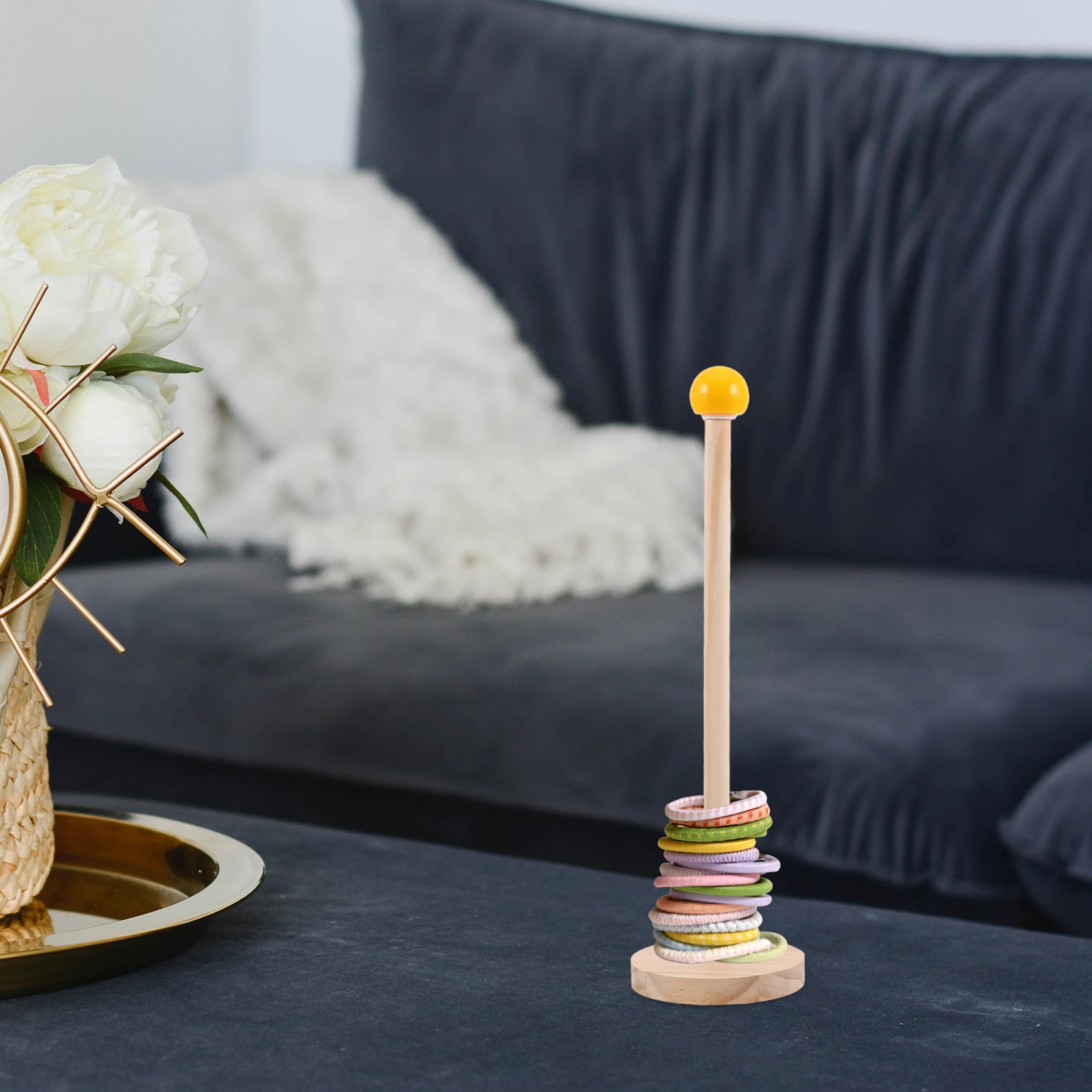 Wooden Hair Accessories Organizer Stand Vertical Scrunchy Tower Display Holder For Hair Ties Rubber Bands Girls Room Decor
Wooden Hair Accessories Organizer Stand Vertical Scrunchy Tower Display Holder For Hair Ties Rubber Bands Girls Room Decor