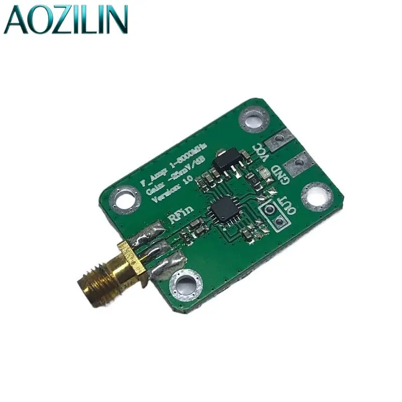 AOZILIN AD8318 RF, Logarithmic Detector 70dB RSSI Measurement, Power Meter (1-8000MHz)
AOZILIN AD8318 RF, Logarithmic Detector 70dB RSSI Measurement, Power Meter (1-8000MHz)