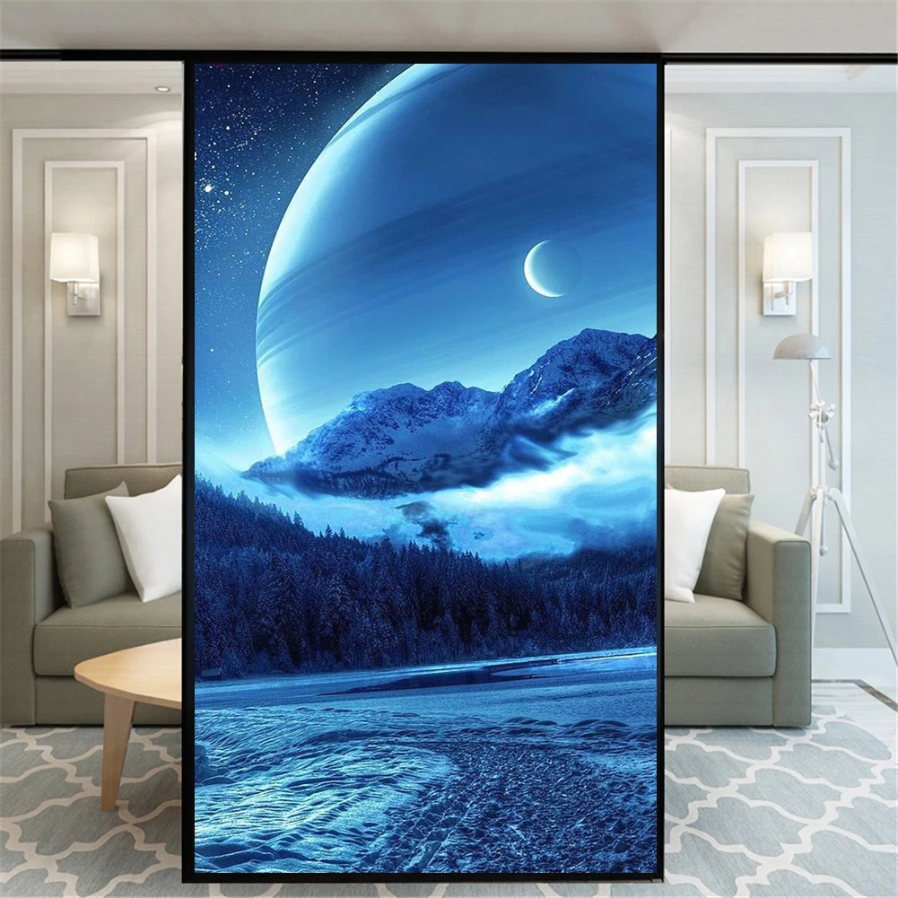 Privacy Window Film Static Cling No Glue Decorative Starry Sky Window Treatments Window Coverings Glass Window Sticker for Home
Privacy Window Film Static Cling No Glue Decorative Starry Sky Window Treatments Window Coverings Glass Window Sticker for Home