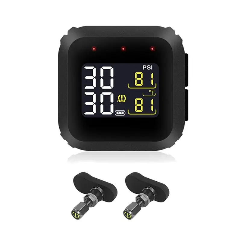 Система контроля давления в шинах Classy-TPMS для мотоциклов с ЖК-дисплеем, магнитной зарядкой и внутренними датчиками давления
Система контроля давления в шинах Classy-TPMS для мотоциклов с ЖК-дисплеем, магнитной зарядкой и внутренними датчиками давления