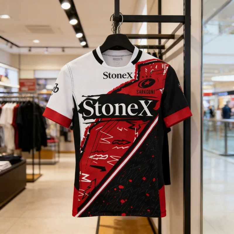 Новинка 2026: Мужская и детская регбийная футболка England Saracens, быстросохнущая, для тренировок и пляжа
Новинка 2026: Мужская и детская регбийная футболка England Saracens, быстросохнущая, для тренировок и пляжа