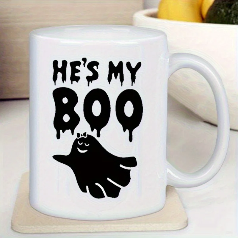 1pc "He's My Baby" Printed Mug - Ceramic Fabric, Reusable, Suitable for Both Men and Women
1pc "He's My Baby" Printed Mug - Ceramic Fabric, Reusable, Suitable for Both Men and Women